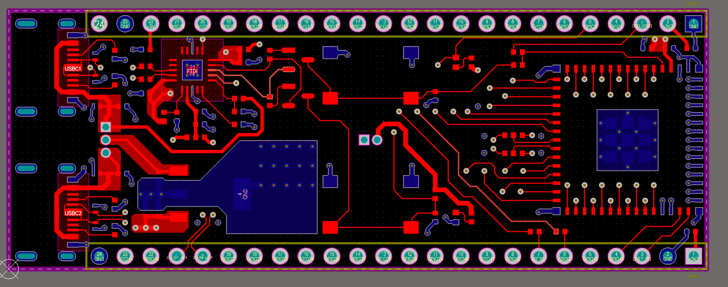 Top Layer Routing